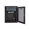 Armário de rede de montagem na parede 4 postes 15U StarTech.com com prateleira 1U, armário de servidor de montagem na parede rebatível 19 polegadas para equipamentos de dados/AV/eletrónica/computadores, caixa de rack ventilada flexível