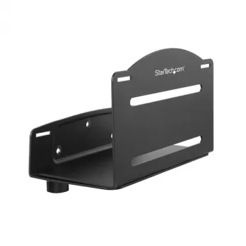 Suporte de CPU StarTech.com – suporte de parede para computador ajustável, suporte de CPU de montagem na parede, universal, 10 kg, preto, aço, vertical