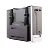 Suporte de CPU StarTech.com – suporte de parede para computador ajustável, suporte de CPU de montagem na parede, universal, 10 kg, preto, aço, vertical