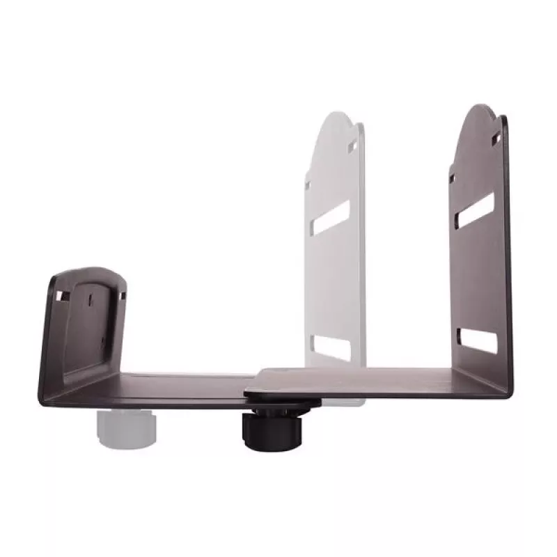 Suporte de CPU StarTech.com – suporte de parede para computador ajustável, suporte de CPU de montagem na parede, universal, 10 kg, preto, aço, vertical