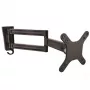 Braço de monitor de montagem na parede StarTech.com – duplo articulado, 15 kg, 33 cm (13 polegadas), 68,6 cm (27 polegadas), 75 x 75 mm, 100 x 100 mm, preto