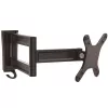 Braço de monitor de montagem na parede StarTech.com – duplo articulado, 15 kg, 33 cm (13 polegadas), 68,6 cm (27 polegadas), 75 x 75 mm, 100 x 100 mm, preto