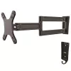 Braço de monitor de montagem na parede StarTech.com – duplo articulado, 15 kg, 33 cm (13 polegadas), 68,6 cm (27 polegadas), 75 x 75 mm, 100 x 100 mm, preto