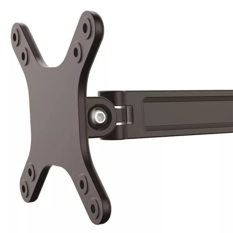 Braço de monitor de montagem na parede StarTech.com – duplo articulado, 15 kg, 33 cm (13 polegadas), 68,6 cm (27 polegadas), 75 x 75 mm, 100 x 100 mm, preto