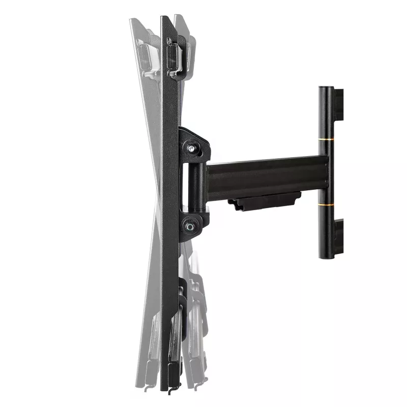 Suporte de parede para TV StarTech.com para ecrãs até 80 polegadas (50 kg) com suporte VESA – sistema de suporte de parede para TV universal plano e totalmente articulado – braço articulado robusto e ajustável com inclinação/rotação