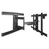 Suporte de parede para TV StarTech.com para ecrãs até 80 polegadas (50 kg) com suporte VESA – sistema de suporte de parede para TV universal plano e totalmente articulado – braço articulado robusto e ajustável com inclinação/rotação