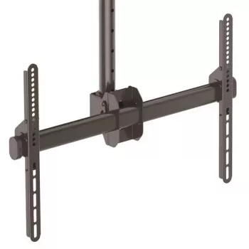 Suporte de teto para TV StarTech.com – suporte de suspensão universal totalmente articulado para um ecrã com mastro telescópico curto ajustável – inclinação/rotação – suporte VESA para ecrãs de 32–75 polegadas