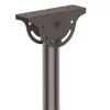 Suporte de teto para TV StarTech.com – suporte de suspensão universal totalmente articulado para um ecrã com mastro telescópico curto ajustável – inclinação/rotação – suporte VESA para ecrãs de 32–75 polegadas