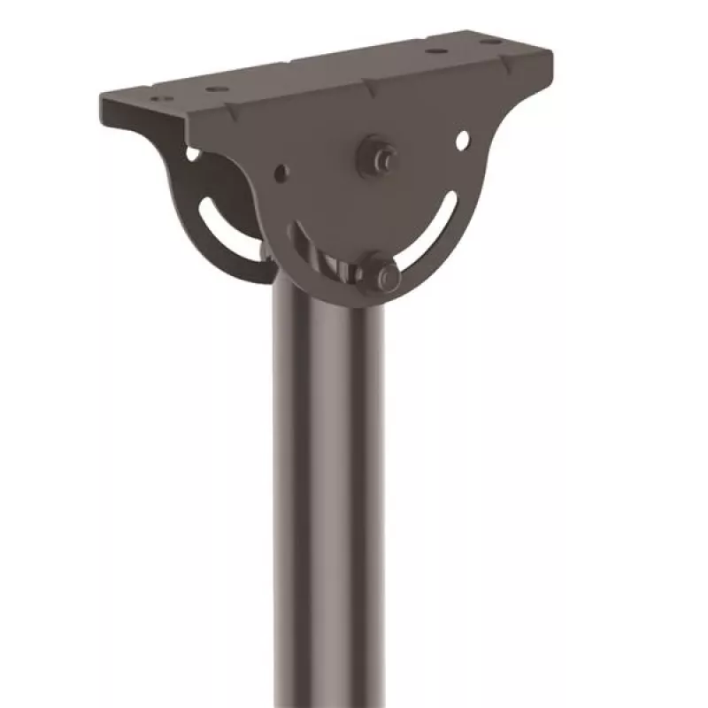 Suporte de teto para TV StarTech.com – suporte de suspensão universal totalmente articulado para um ecrã com mastro telescópico curto ajustável – inclinação/rotação – suporte VESA para ecrãs de 32–75 polegadas
