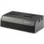 Docking station para discos rígidos USB para SATA de 4 compartimentos StarTech.com, USB 10 Gbps, dock externo para SSD/HDD de 2,5 e 3,5 polegadas, SATA III, compartimento de disco hot-swap, carregamento superior