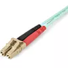 Cabo de fibra ótica multimodo OM4 LC/UPC para LC/UPC StarTech.com de 5 m (16,4 ft), fibra zipcord LOMMF/VCSEL 50/125 µm, 100G, baixa atenuação de inserção – cabo patch de fibra ótica LSZH