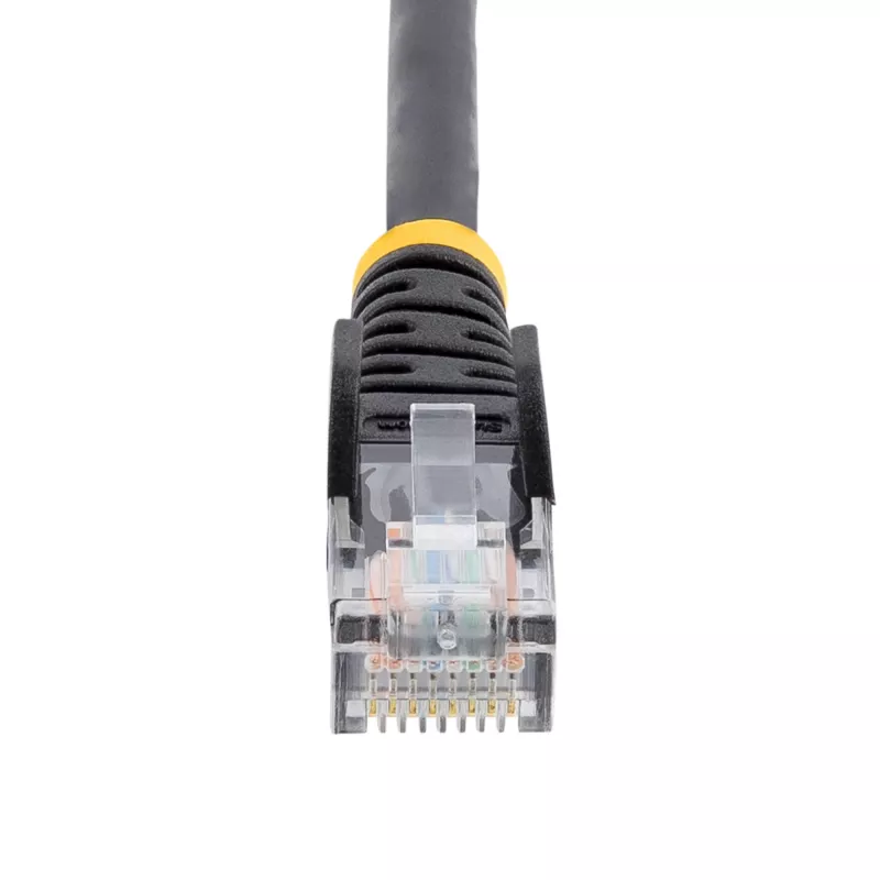 Cabo de rede Ethernet Cat5e StarTech.com com fichas RJ45 snagless – 7 m, preto