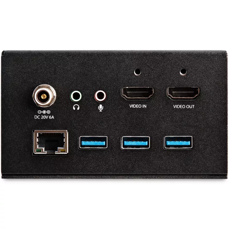 Módulo de docking para portátil StarTech.com para caixa de ligação de mesa de conferência