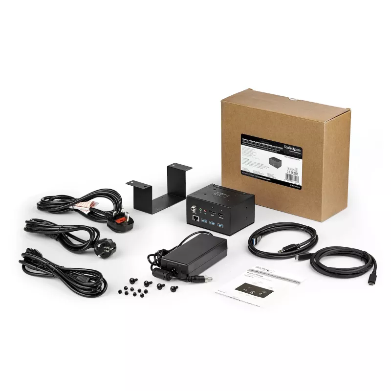 Módulo de docking para portátil StarTech.com para caixa de ligação de mesa de conferência