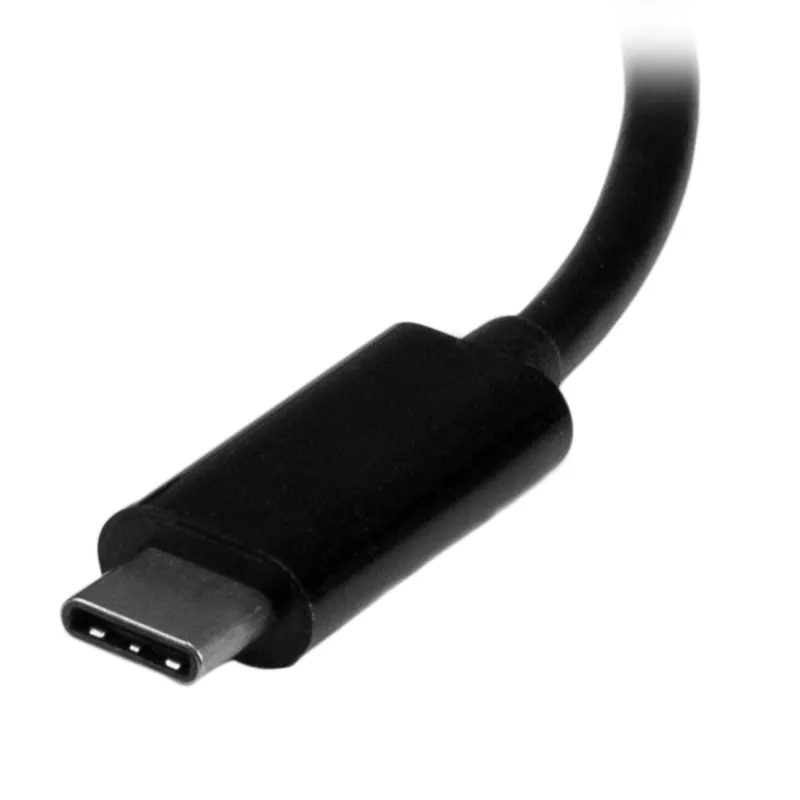 Adaptador de vídeo multiportas USB-C StarTech.com – 3 em 1 – 4K 30 Hz – preto