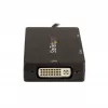 Adaptador de vídeo multiportas USB-C StarTech.com – 3 em 1 – 4K 30 Hz – preto