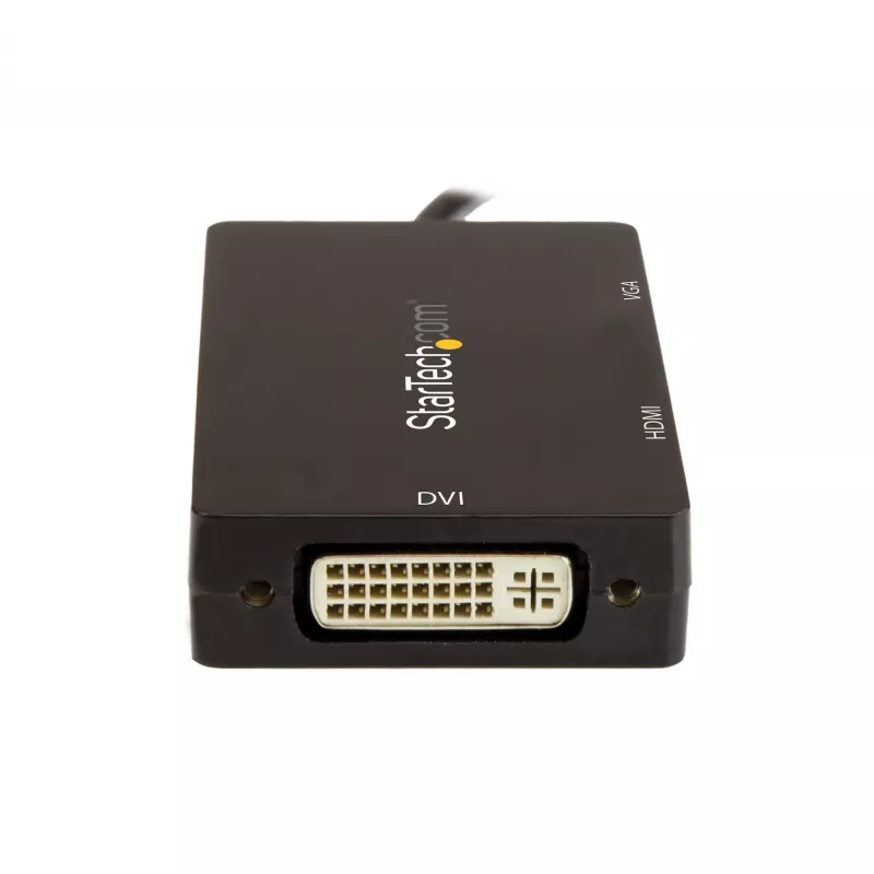 Adaptador de vídeo multiportas USB-C StarTech.com – 3 em 1 – 4K 30 Hz – preto