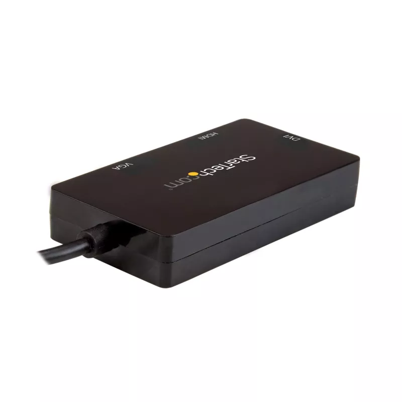 Adaptador de vídeo multiportas USB-C StarTech.com – 3 em 1 – 4K 30 Hz – preto