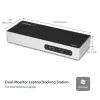 Docking station USB 3.0 StarTech.com – docking station para portátil com monitor duplo com vídeo HDMI e DVI/VGA – hub USB 3.1 Gen 1 5 Gbps de 6 portas, GbE, áudio – dock universal Type-A – Windows e Mac