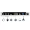 Docking station USB 3.0 StarTech.com – docking station para portátil com monitor duplo com vídeo HDMI e DVI/VGA – hub USB 3.1 Gen 1 5 Gbps de 6 portas, GbE, áudio – dock universal Type-A – Windows e Mac