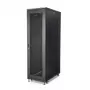 Armário de servidor 4 postes 42U StarTech.com, armário de dados 19 polegadas para montagem de equipamento de computador/AV/TI, caixa de armário de servidor com rodas, armazenamento de rede industrial completo