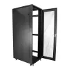 Armário de servidor 4 postes 42U StarTech.com, armário de dados 19 polegadas para montagem de equipamento de computador/AV/TI, caixa de armário de servidor com rodas, armazenamento de rede industrial completo