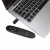StarTech.com Comando de apresentação sem fios com ponteiro laser vermelho - 27 m de alcance