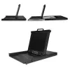 StarTech.com consola KVM de 8 portas para rack com cabos de 1,8 m - switch KVM integrado com monitor LCD de 17 polegadas - gaveta KVM LCD 1U completa - KVM OSD - durável com 50.000 horas de MTBF - suporte USB + VGA