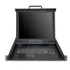 StarTech.com consola KVM de 8 portas para rack com cabos de 1,8 m - switch KVM integrado com monitor LCD de 17 polegadas - gaveta KVM LCD 1U completa - KVM OSD - durável com 50.000 horas de MTBF - suporte USB + VGA