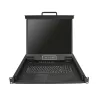 StarTech.com consola KVM de 16 portas para rack com cabos de 1,83 m – switch KVM integrado com monitor LCD de 19 polegadas – gaveta KVM LCD 1U completa – KVM OSD – durável, 50.000 horas de MTBF – suporte USB e VGA