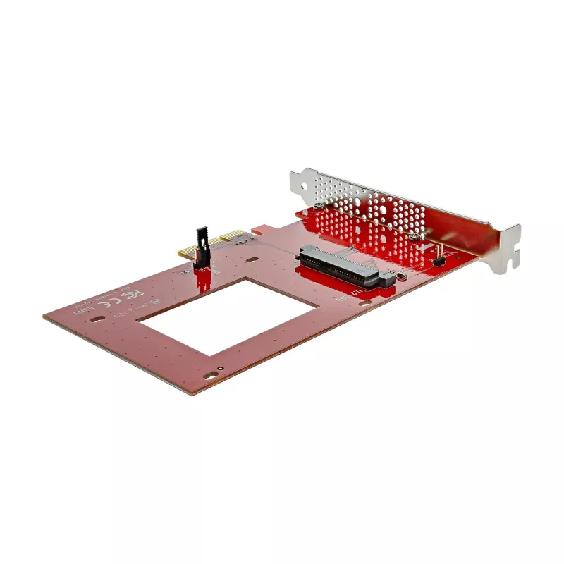 StarTech.com PEX4SFF8639 adaptador de U.2 para PCIe para SSD U.2 NVMe de 2,5 polegadas, SFF-8639, x4 PCIe 3.0