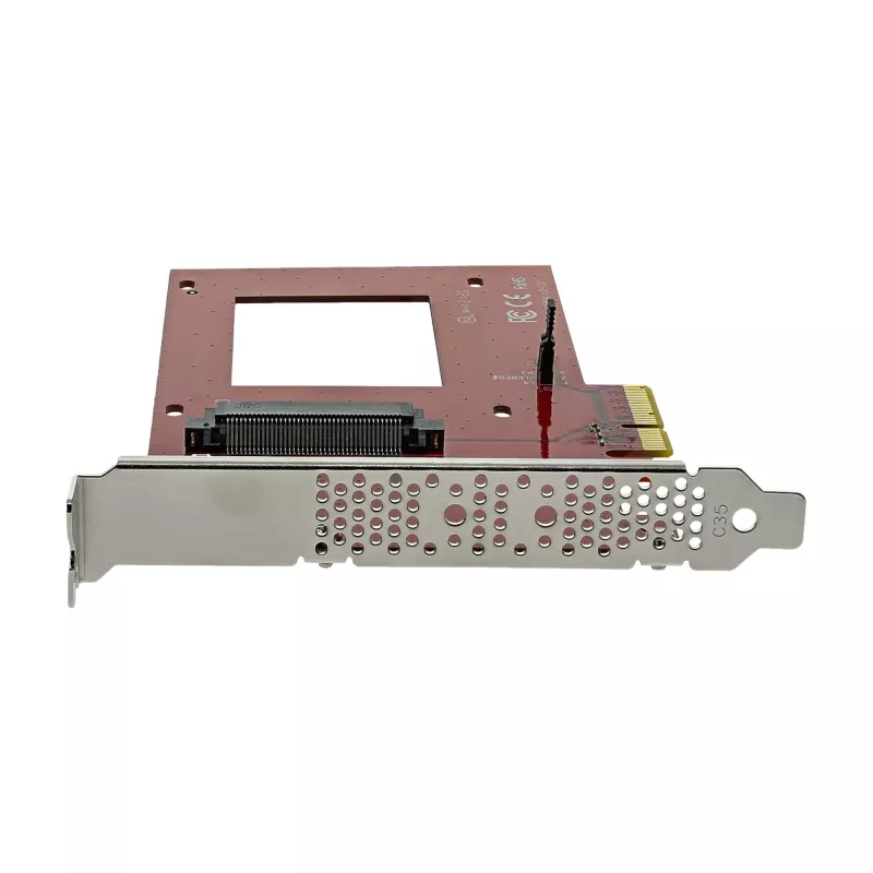StarTech.com PEX4SFF8639 adaptador de U.2 para PCIe para SSD U.2 NVMe de 2,5 polegadas, SFF-8639, x4 PCIe 3.0