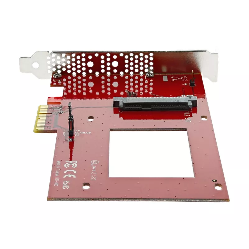 StarTech.com PEX4SFF8639 adaptador de U.2 para PCIe para SSD U.2 NVMe de 2,5 polegadas, SFF-8639, x4 PCIe 3.0