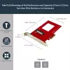 StarTech.com PEX4SFF8639 adaptador de U.2 para PCIe para SSD U.2 NVMe de 2,5 polegadas, SFF-8639, x4 PCIe 3.0