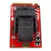 StarTech.com Placa adaptadora host U.2 (SFF-8643) para M.2 PCI Express 3.0 x4 para SSD U.2 NVMe de 2,5”