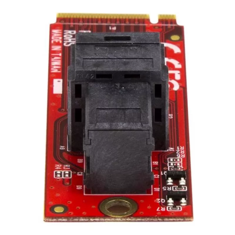StarTech.com Placa adaptadora host U.2 (SFF-8643) para M.2 PCI Express 3.0 x4 para SSD U.2 NVMe de 2,5”