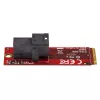StarTech.com Placa adaptadora host U.2 (SFF-8643) para M.2 PCI Express 3.0 x4 para SSD U.2 NVMe de 2,5”