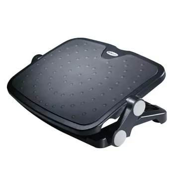 StarTech.com Apoio de pés ajustável para secretária, Preto, Alumínio, Plástico, -30 - 0°, RoHS, TAA, REACH, CE, 45 cm, 35 cm