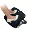 StarTech.com Apoio de pés ajustável para secretária, Preto, Alumínio, Plástico, -30 - 0°, RoHS, TAA, REACH, CE, 45 cm, 35 cm