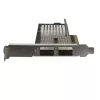 StarTech.com Placa de rede QSFP+ de porta dupla 40G – Adaptador Converged Intel XL710 Open QSFP+ – NIC de servidor PCIe 40 Gigabit Ethernet – Placa LAN de fibra 40GbE – Dell PowerEdge HPE ProLiant