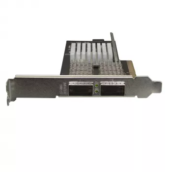 StarTech.com Placa de rede QSFP+ de porta dupla 40G – Adaptador Converged Intel XL710 Open QSFP+ – NIC de servidor PCIe 40 Gigabit Ethernet – Placa LAN de fibra 40GbE – Dell PowerEdge HPE ProLiant