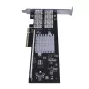 StarTech.com Placa de rede QSFP+ de porta dupla 40G – Adaptador Converged Intel XL710 Open QSFP+ – NIC de servidor PCIe 40 Gigabit Ethernet – Placa LAN de fibra 40GbE – Dell PowerEdge HPE ProLiant