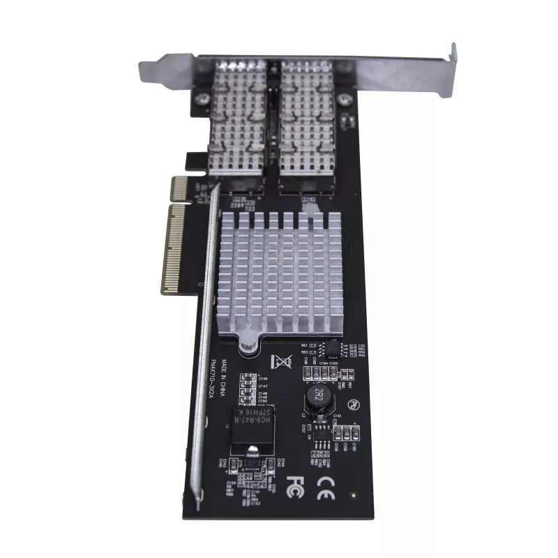 StarTech.com Placa de rede QSFP+ de porta dupla 40G – Adaptador Converged Intel XL710 Open QSFP+ – NIC de servidor PCIe 40 Gigabit Ethernet – Placa LAN de fibra 40GbE – Dell PowerEdge HPE ProLiant