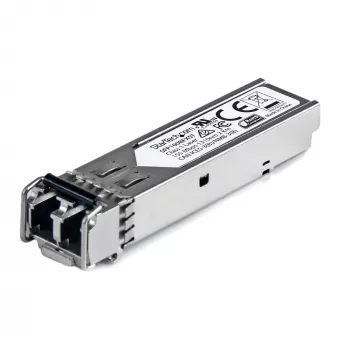 StarTech.com Módulo transceptor SFP compatível com MSA – 100BASE-FX ~ Transceptor SFP não codificado MSA – 100BASE-FX – Transceptor ótico de fibra multimodo (MMF) 100 Mbit/s – SFP Ethernet 100 Mbit/s – LC, 2 km – 1310 nm – DDM