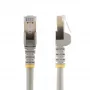 StarTech.com Cabo Ethernet CAT6a de 2m – 10 Gigabit blindado snagless RJ45 100W PoE Patch – Cabo de rede 10GbE STP com alívio de tensão – Cinzento testado individualmente/cablagem certificada UL/TIA