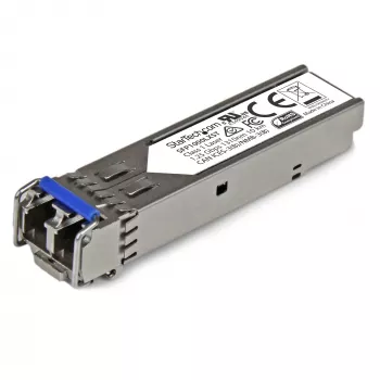 StarTech.com Módulo transceptor SFP compatível com MSA - 1000BASE-LX~Módulo SFP não codificado MSA - 1000BASE-LX - Transceptor ótico de fibra monomodo (SMF) 1GbE - SFP Gigabit Ethernet 1GE - LC 10km - 1310nm - DDM