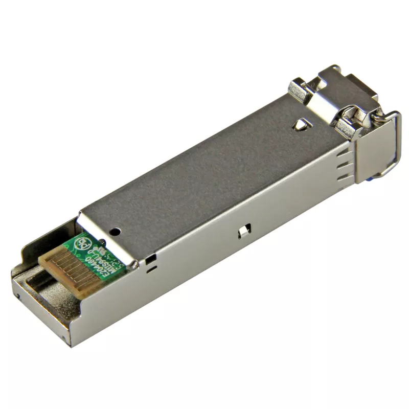 StarTech.com Módulo transceptor SFP compatível com MSA - 1000BASE-LX~Módulo SFP não codificado MSA - 1000BASE-LX - Transceptor ótico de fibra monomodo (SMF) 1GbE - SFP Gigabit Ethernet 1GE - LC 10km - 1310nm - DDM