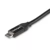 StarTech.com Cabo USB-C para USB-C com 5A PD - M/M - 0,5 m - USB 2.0 - Certificado USB-IF