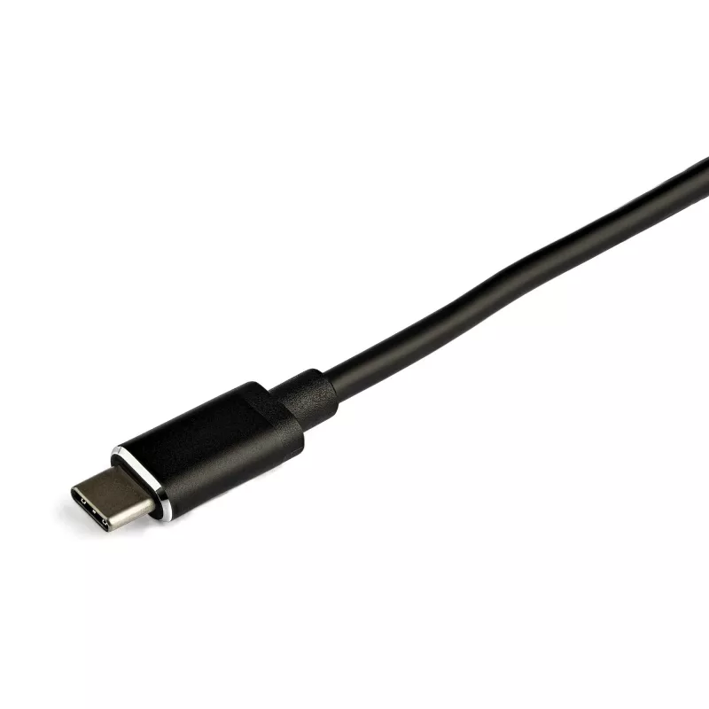 StarTech.com Hub USB-C de 4 portas – USB-C para 4x portas USB 3.0 Type-A com interruptores individuais de ligar/desligar – SuperSpeed 5 Gbit/s USB 3.1/3.2 Gen 1 – Alimentado por barramento USB – Portátil – Cabo fixo de 25 cm