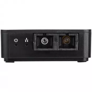 StarTech.com Conversor USB para fibra – 100 Mbit/s – Adaptador de rede USB 2.0 para fibra – 100Base-FX SC conector fêmea Duplex Multimodo Fibra/MMF compatível – 2 km – LAN USB para fibra compacta